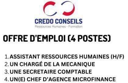 CREDO CONSEILS recrute-30-09-2023