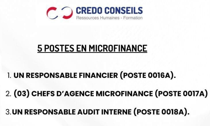 credo conseils recrute
