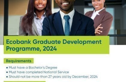 Ecobank Programme de Gradues 2024