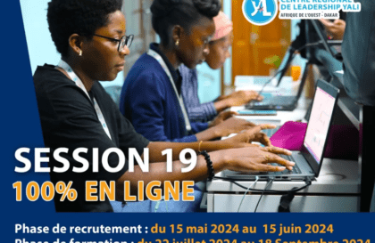 Formation du Centre Regional de Leadership YALI DAKAR