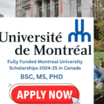bourses detudes de lUniversite de Montreal pour lannee academiqu