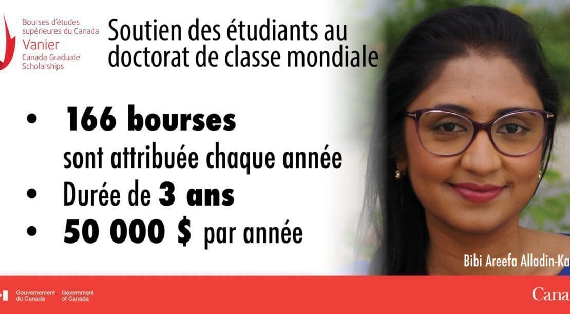 Bourses d'Études Supérieures du Canada Vanier