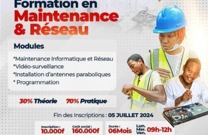 formation en maintenance réseau (06 mois)