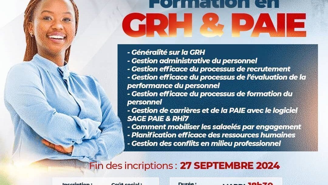 Formation en GRH, PAIE
