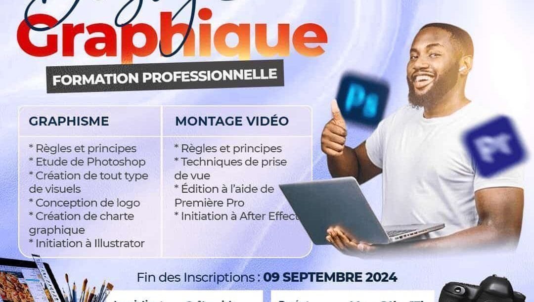 Formation en graphisme & vidéographie (04 mois)