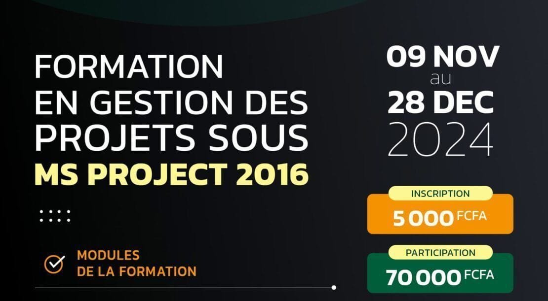 formation en gestion des projets sous ms project 2016