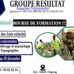 Bourses Partielles en Géométrie, Topographie, Agriculture, Élevage et Maraîchage