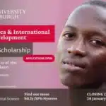 Bourses detudes Julius Nyerere de lUniversite dEdimbourg