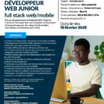 developpeur web junior full stack web