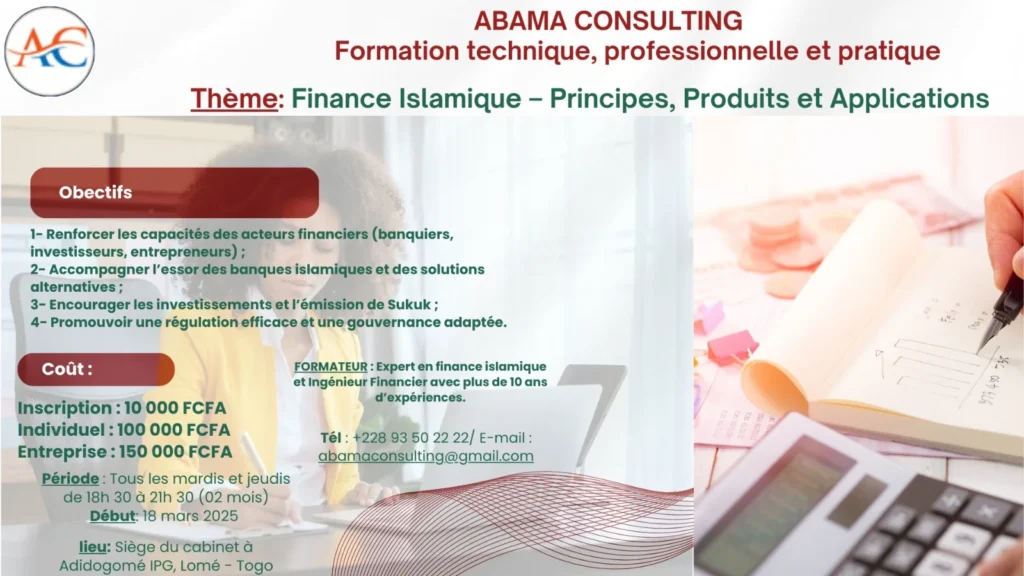 Finance Islamique – Principes, Produits et Applications