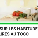 enquete habitudes alimentaires togo