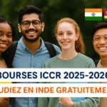 Bourses ICCR 2025-2026