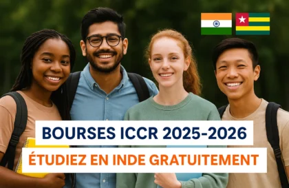 Bourses ICCR 2025-2026