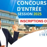 Concours d'entrée au CESAG session 2025