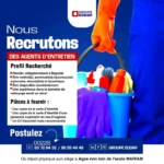 AGENTS D’ENTRETIEN – BAGUIDA