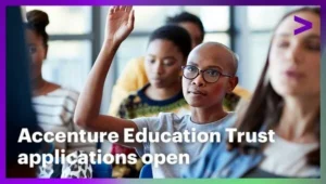 Bourse Accenture Education Trust 2026