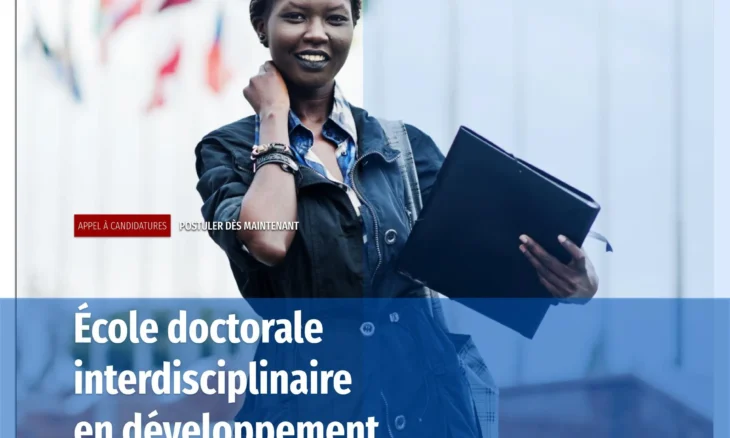 Bourse doctorat de l’Université Senghor