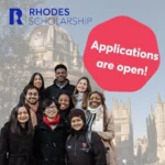 Bourses Rhodes 2026 Oxford