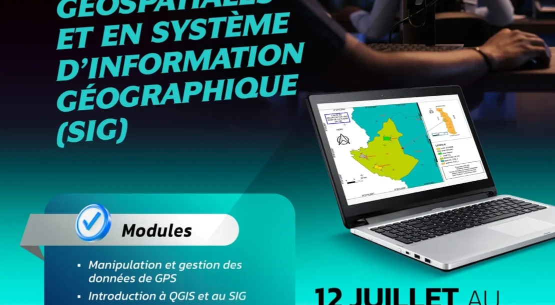 FORMATION EN GESTION DES DONNEES GEOSPATIALES