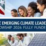 Bourse Yale Emerging Climate Leaders Fellowship