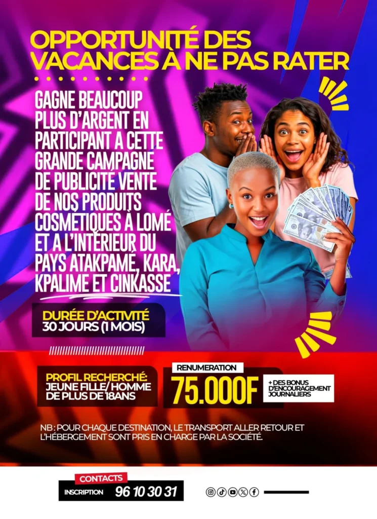 vacances utiles togo