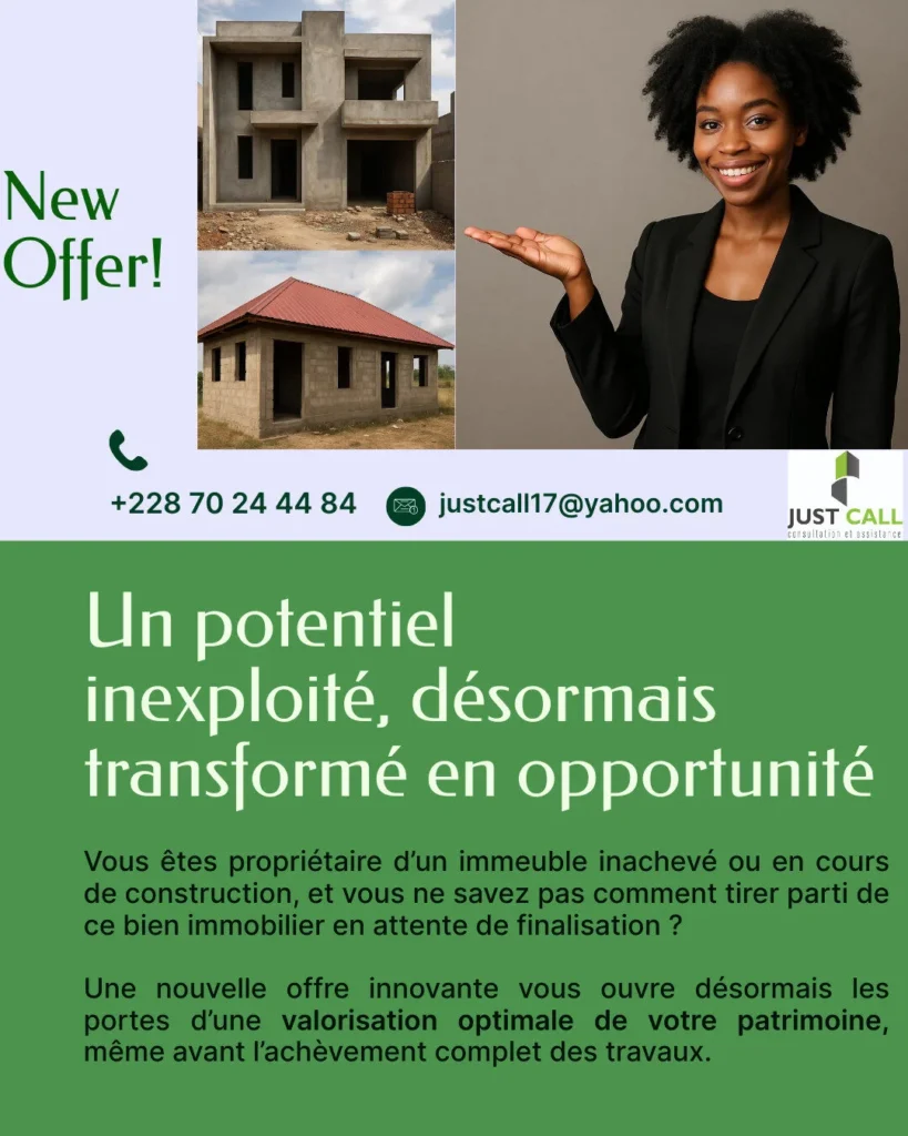 valorisez vos immeubles inachevés et faites fructifier votre patrimoine immobilier