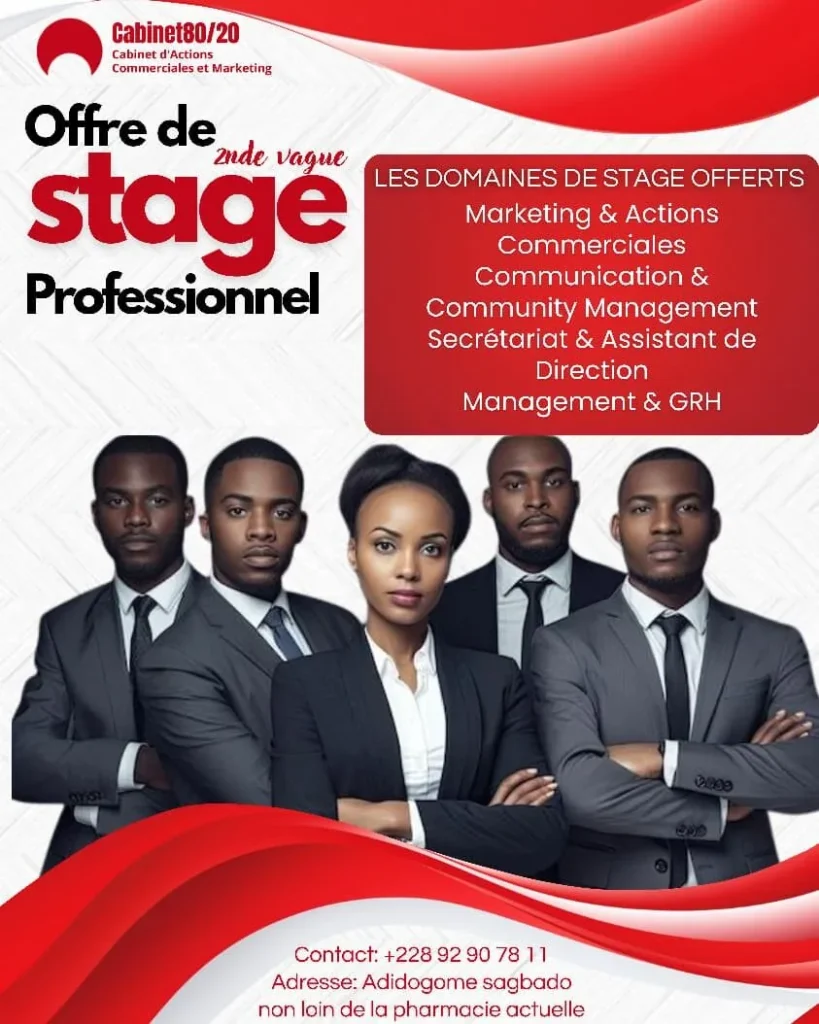 offre de stage cabinet 80-20