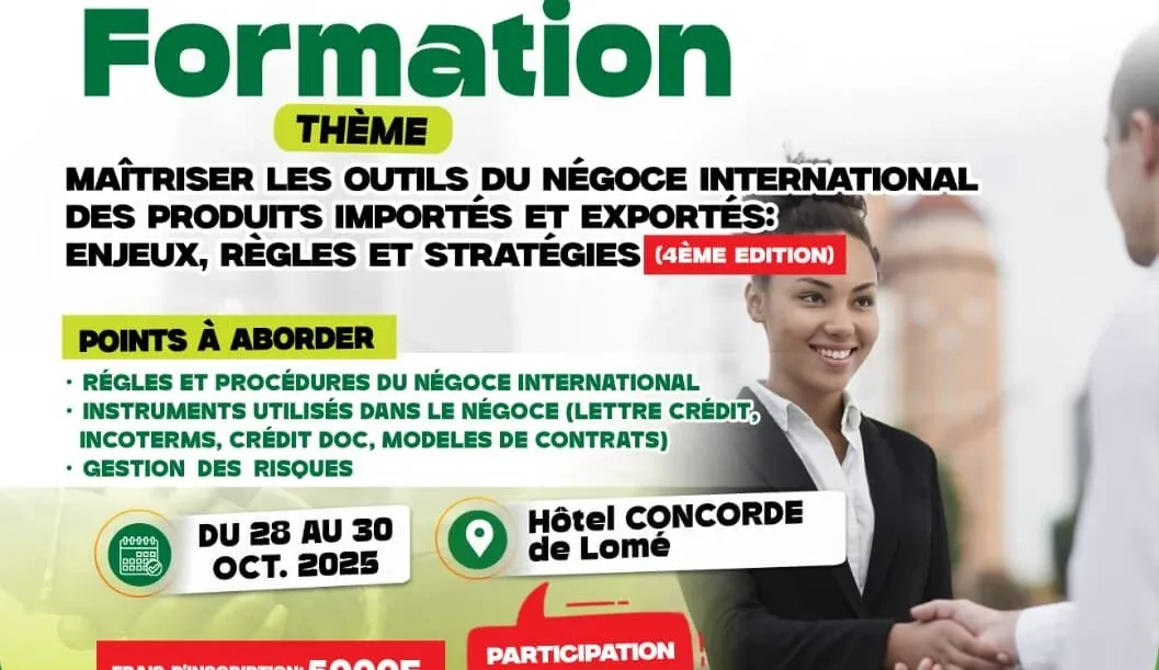 formation sur le négoce international
