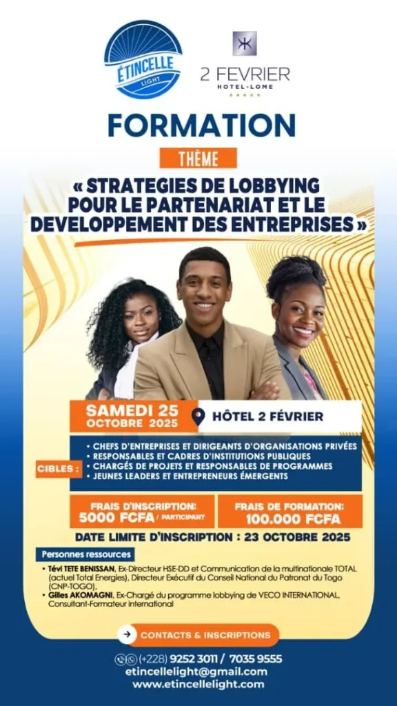 formation sur les stratégies de lobbying
