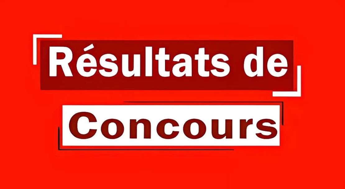 résultats concours