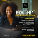 recrutement assistante