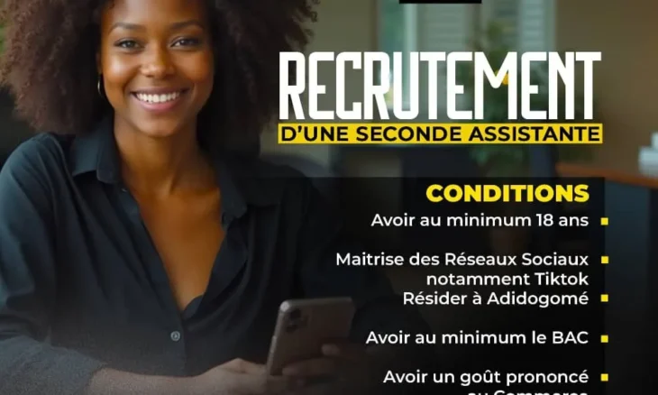 recrutement assistante