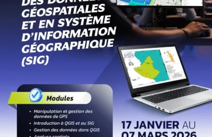 formation en gestion des données geospatiales