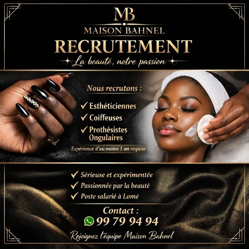 recrutement esthéticienne