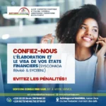 Etats financiers 2025 conformes OTR avec GUDEF Generator