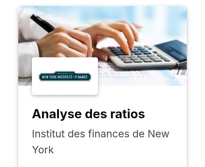 Analyse des ratios