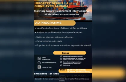 Importez vos colis depuis chine