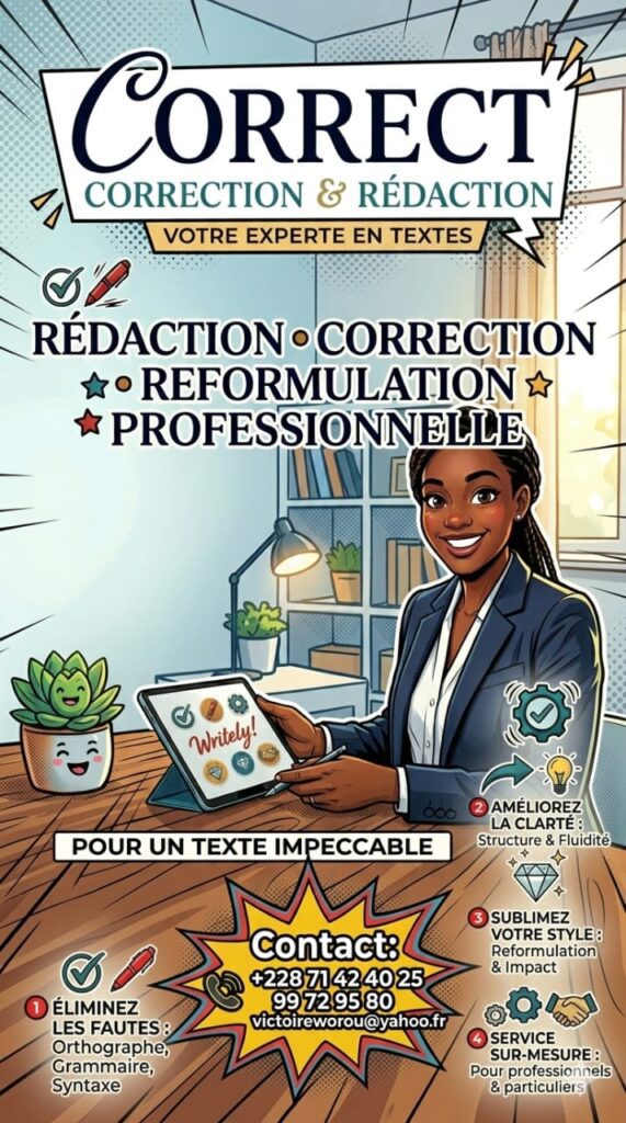 Service de relecture et de correction de documents