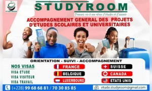 Voyagez Étudiez, Travaillez avec Study Room