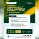 formation en sauvegardes environnementales et sociales
