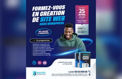 Formation en création de site web sous Wordpress