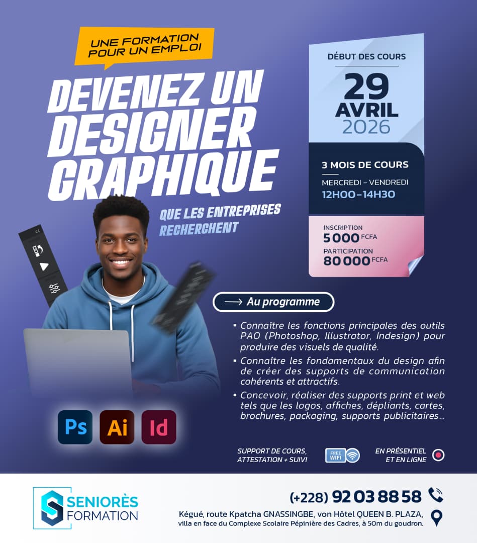 Forfacenation Design Formation en design graphique - EmploiTogo.INFO