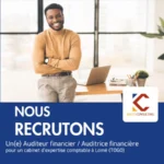 KENTE CONSULTING RECHERCHE UN AUDITEUR SENIOR