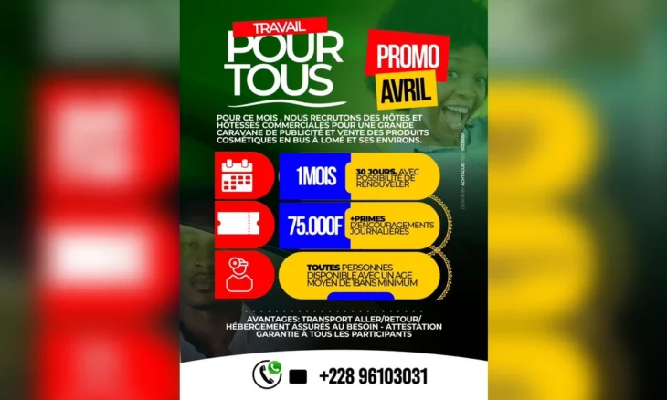 commerciaux lomé