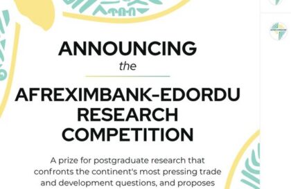 concours de recherche Afreximbank Edordu 2026