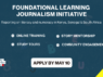 Bourse ICFJ+ 2026 journalistes Afrique
