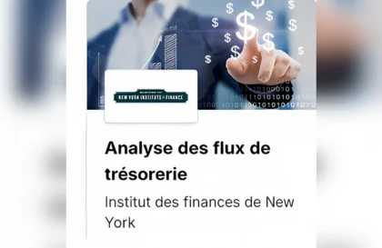 Certification analyse de flux de trésorerie