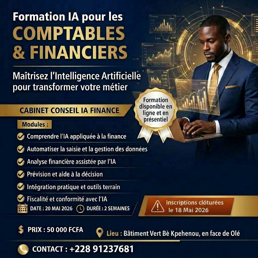 Formation IA pour les COMPTABLES & FINANCIERS