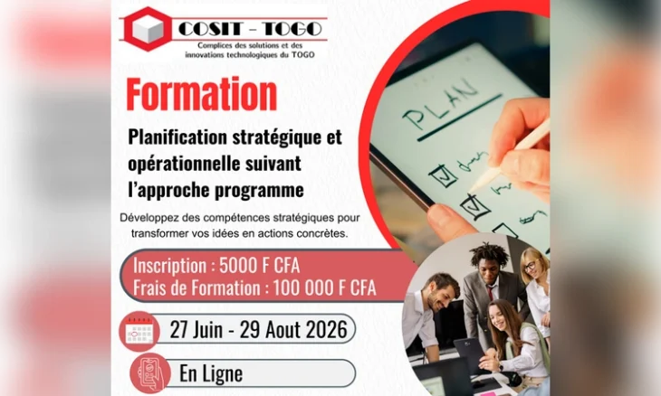 Formation en Planification stratégique et opérationnelle togo