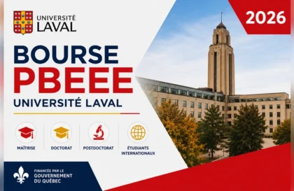 bourse PBEEE Université Laval 2026
